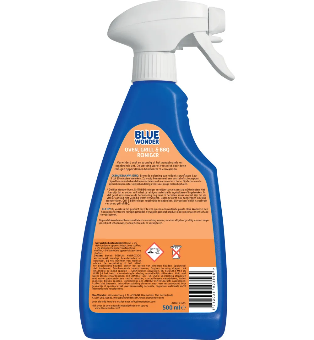 Blue Wonder Oven,grill, bbq spray (500 ml)