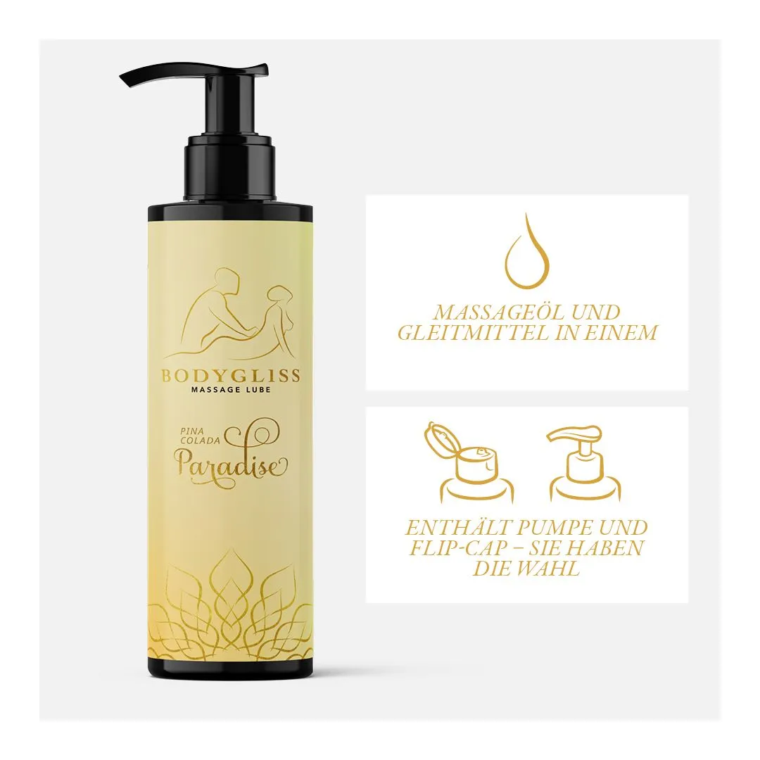 BodyGliss Silky soft massageolie cocos rum (150 ml) - image 4