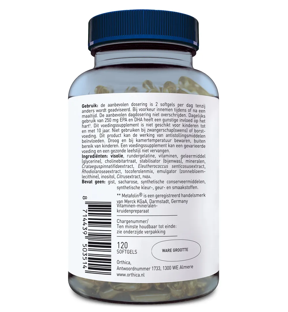 Orthica Multi 50+ (120 Softgels) - image 2
