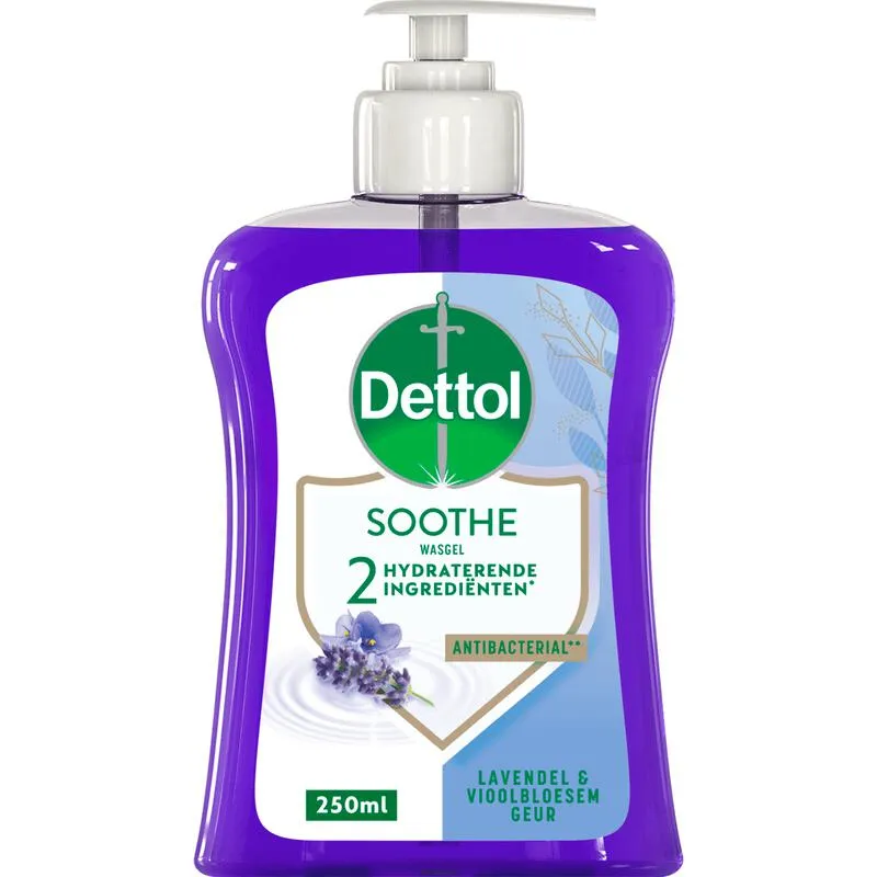 Dettol Soothe Lavendel Antibacteriële Handzeep (250 ml)