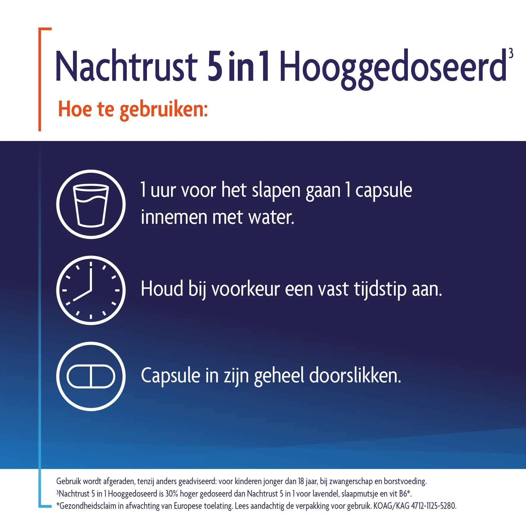 Shiepz Nachtrust 5-in-1 Hooggedoseerd (30 tabletten)