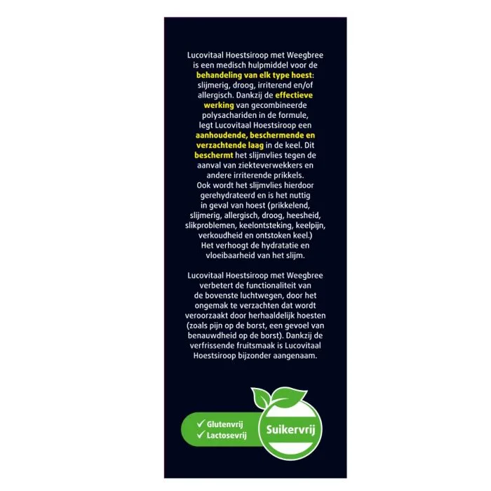Lucovitaal Hoestsiroop 3-in-1 (120 ml)