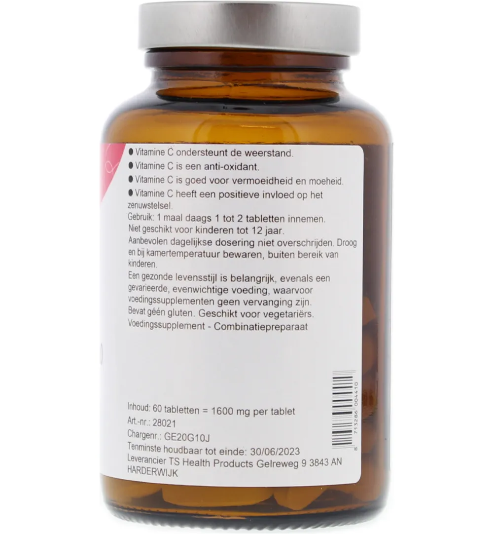 TS Choice Vitamine C 1000 mg & bioflavonoiden (60 tabletten) - image 2