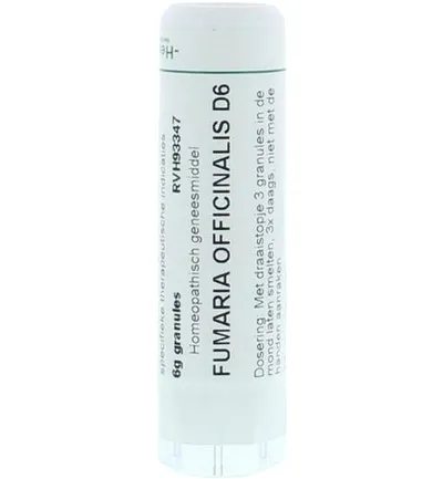 Homeoden Heel Fumaria Officinalis D6 (6 gr)