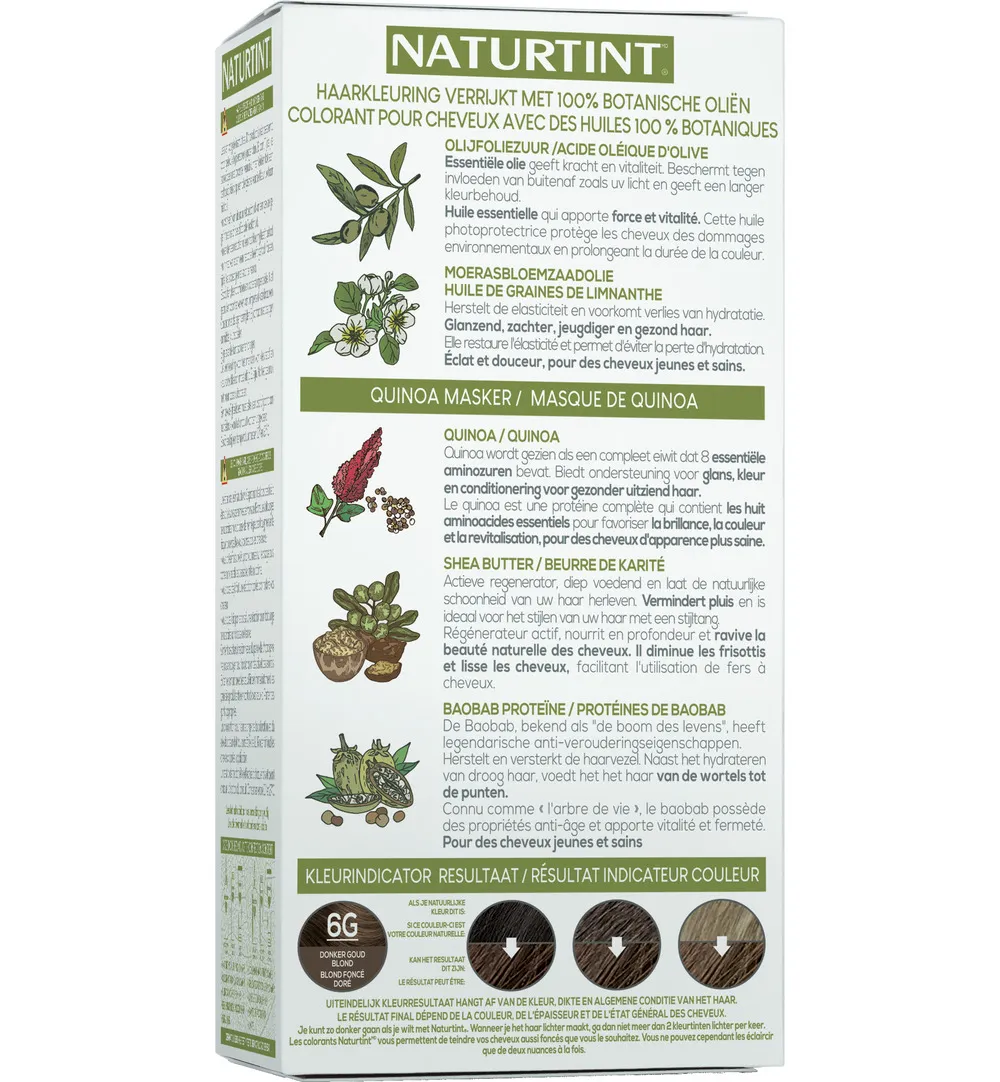 Naturtint 6G Donker Goudblond (170 ml)