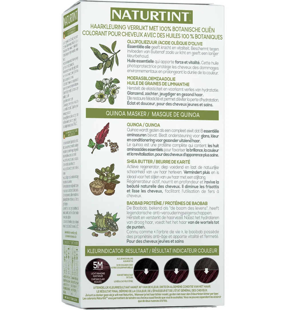 Naturtint 5M Licht Mahoniekastanje (170 ml)
