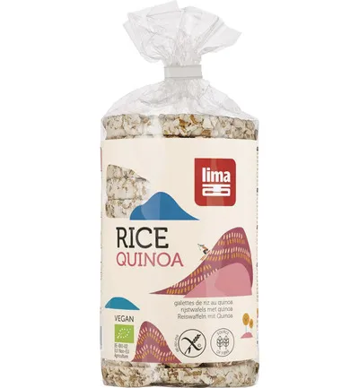 Lima Rijstwafels Met Quinoa Bio (100 gr)