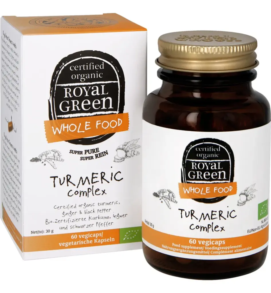 Royal Green Turmeric Complex Bio (60 vega capsules)