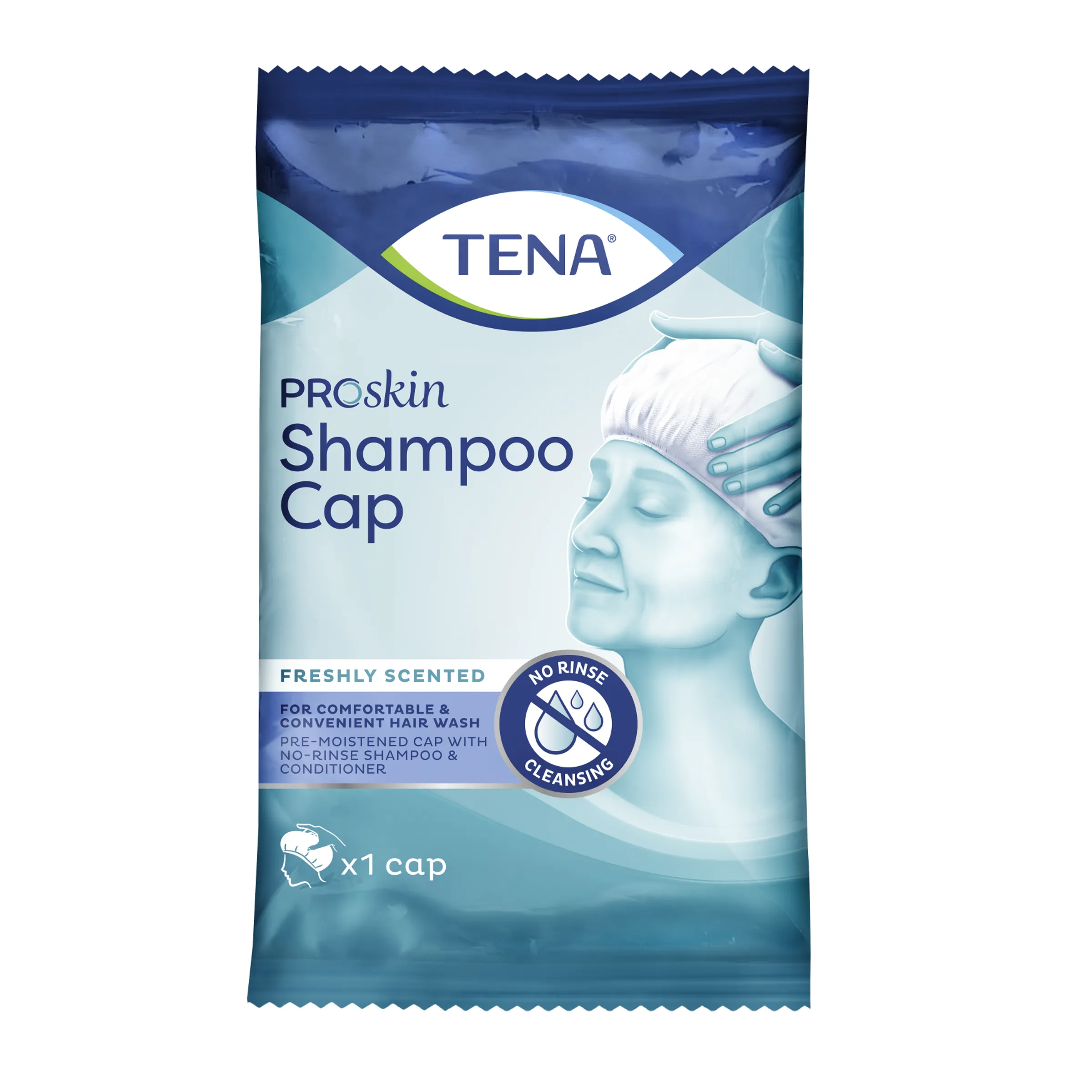 Tena Shampoo Cap (1 stuk)