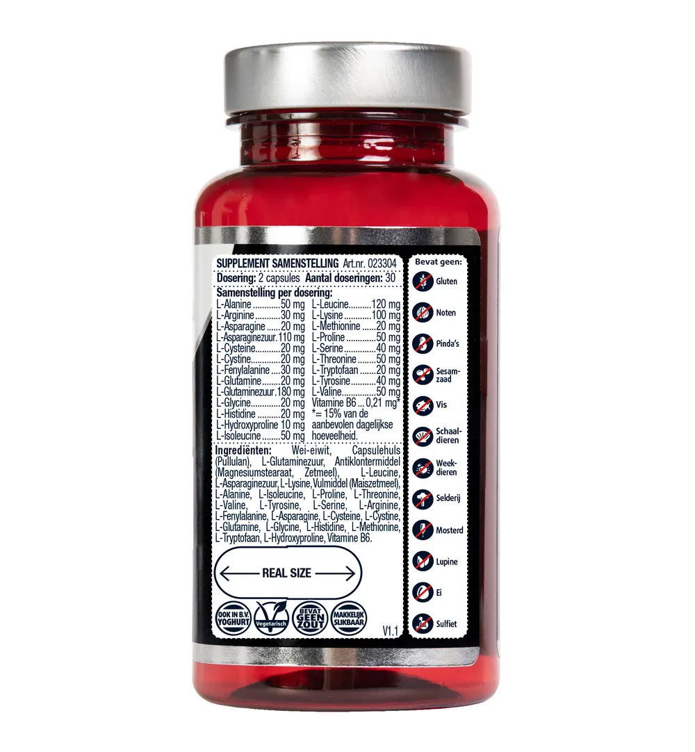 Lucovitaal Alle 22 Aminozuren Compleet (60 capsules)
