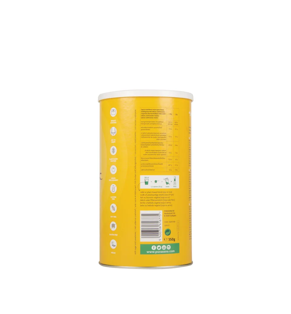 Purasana Shape & Control Proteine Shake Vanilla Vegan (350 gr) - image 2