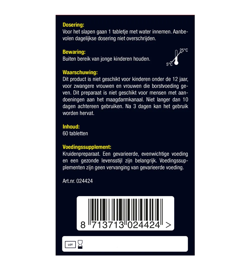 Lucovitaal Stoelgang met Senna (60 tabletten) - image 6