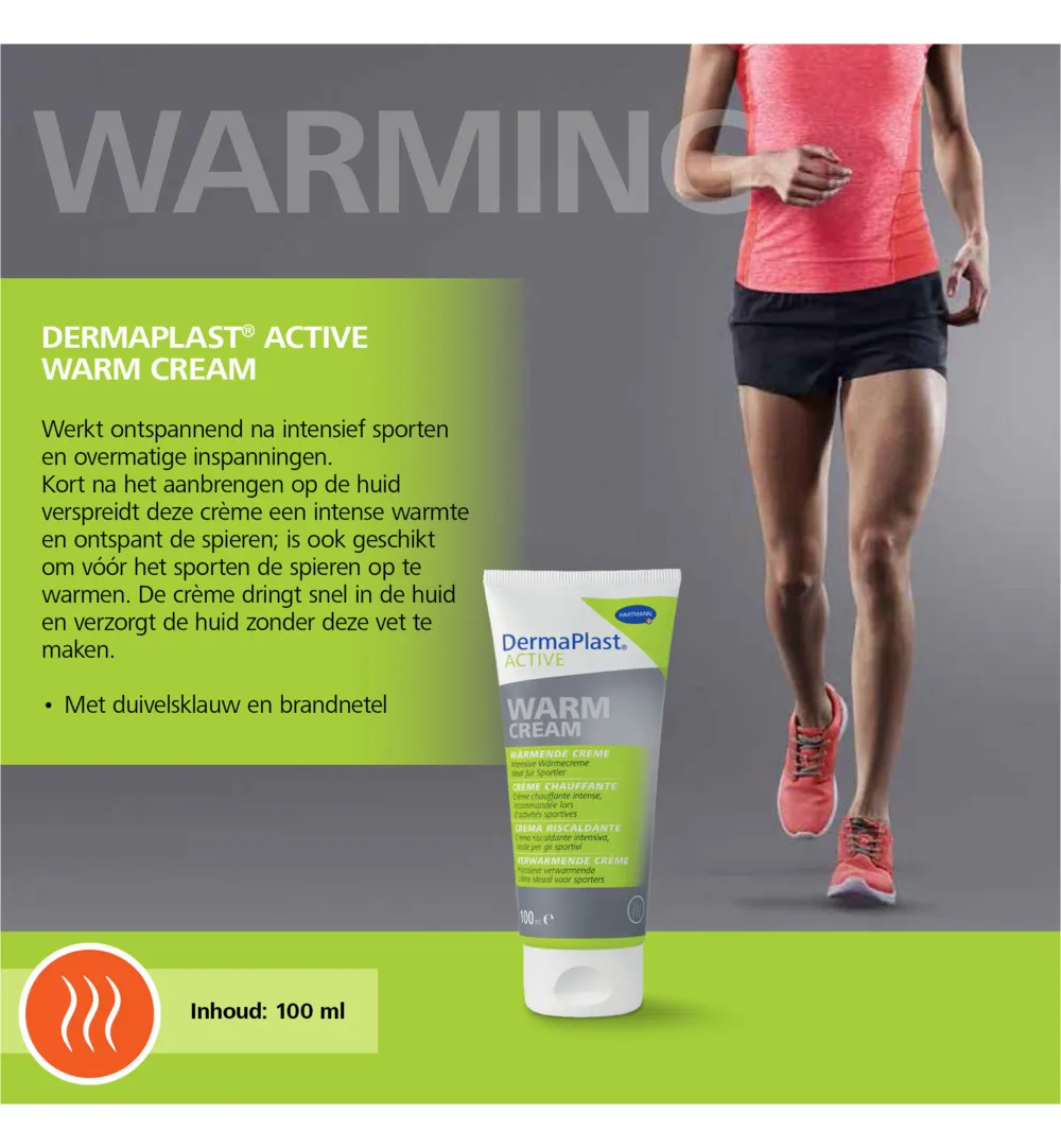Dermaplast Active Warm Cream (100 ml) - image 2