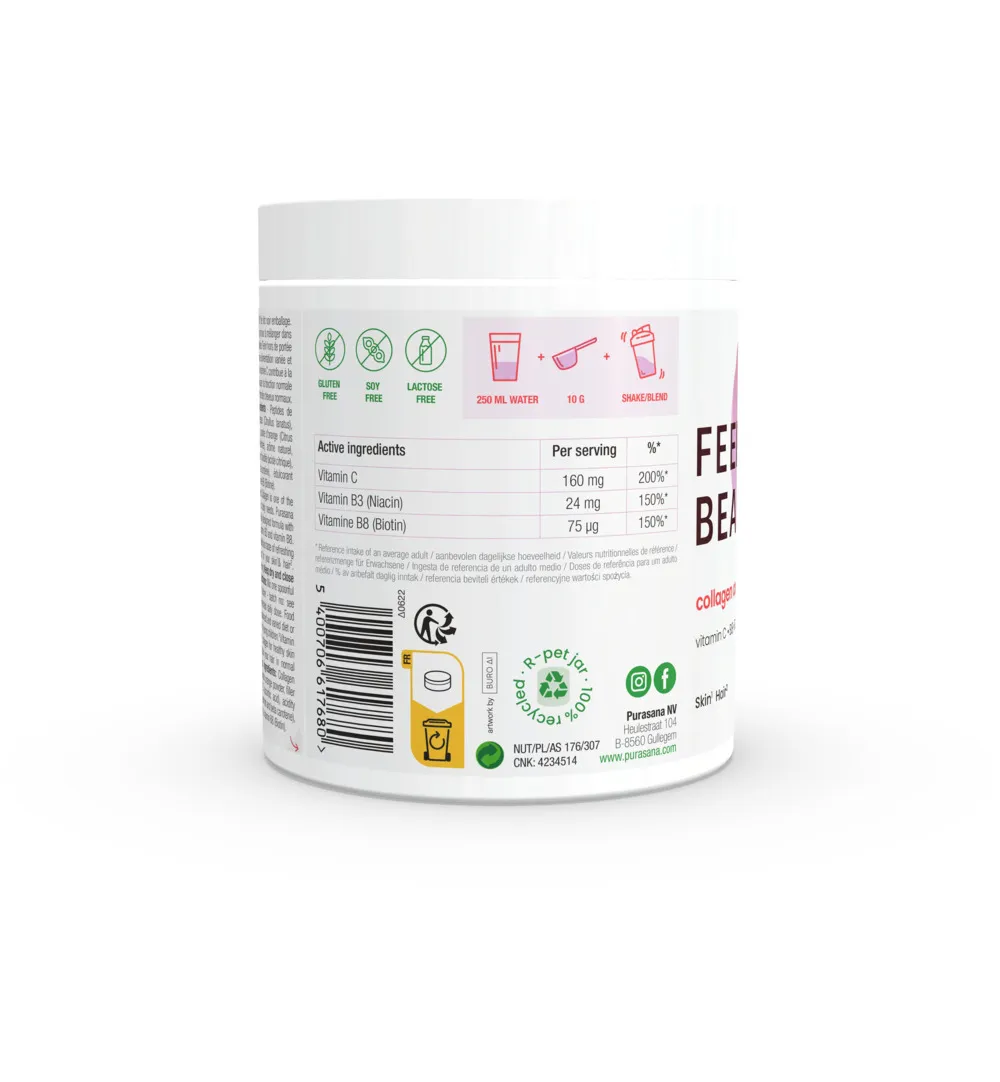 Purasana Collagen Watermeloen (250 gr) - image 2