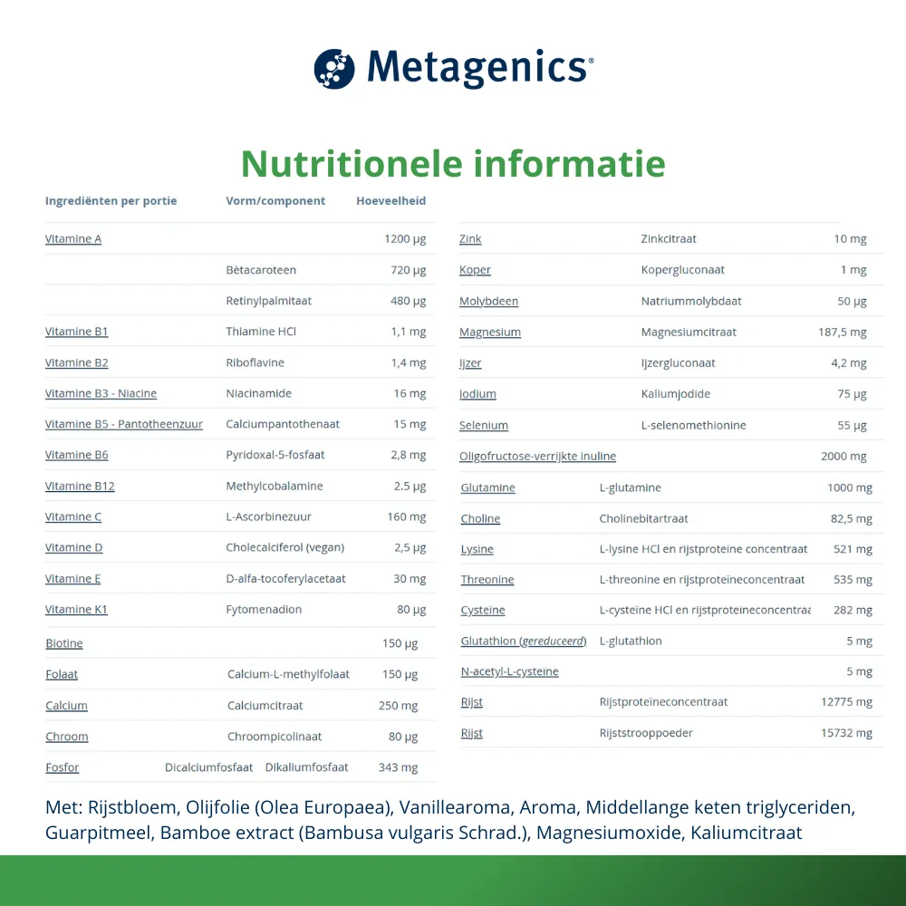 Metagenics Ultrasustain 14 Porties (784 gr) - image 4