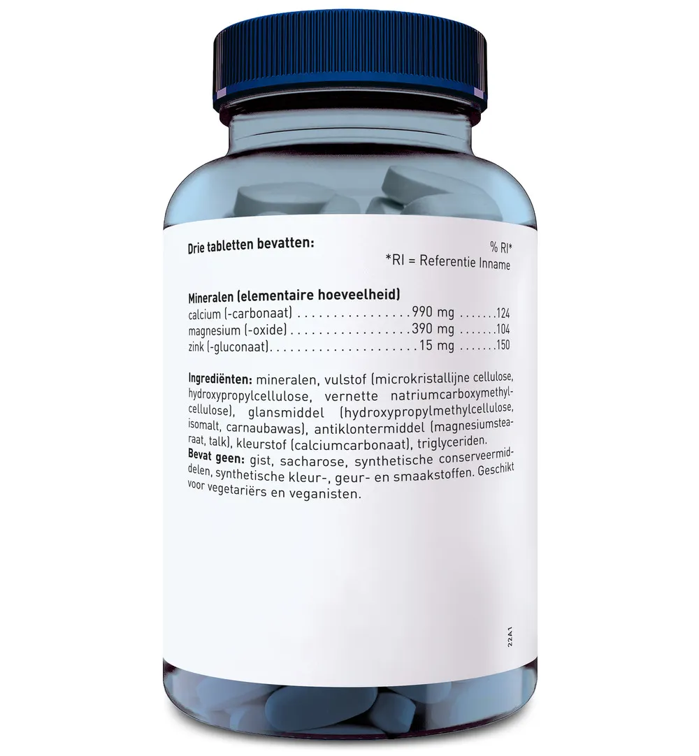 Orthica Cal mag zink (180 tabletten)
