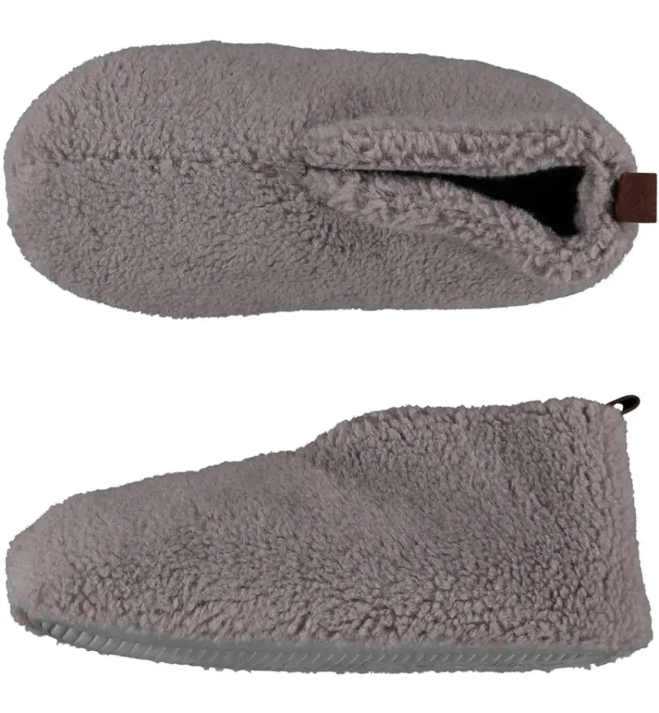 Apollo Slof Dames Teddygrijs 41/42 (1 paar)