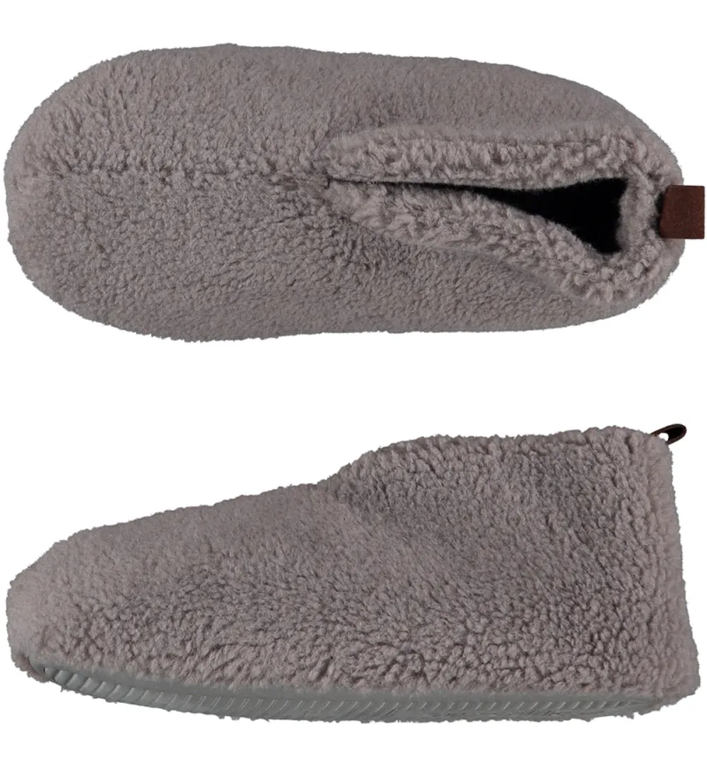 Apollo Slof Dames Teddygrijs 41/42 (1 paar)