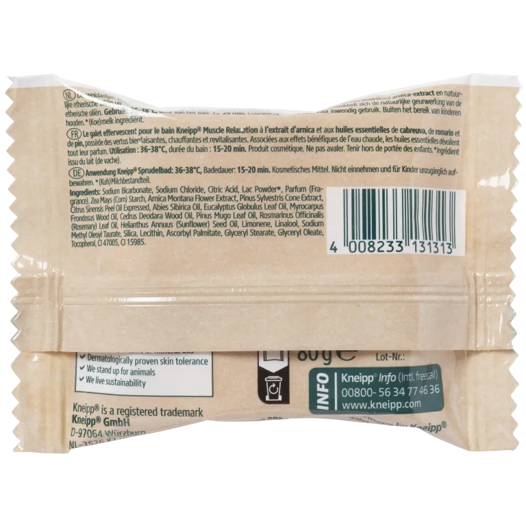 Kneipp Badbruistablet arnica (80 gr)