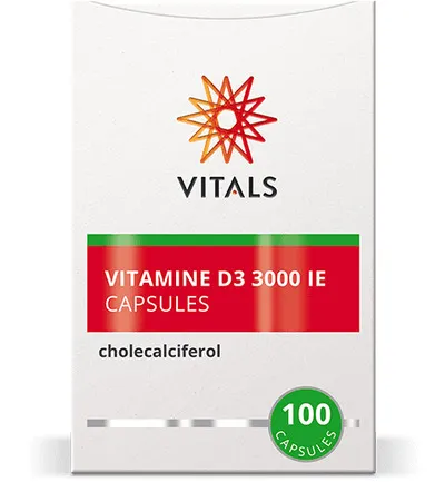 Vitals Vitamine D3 3000IE (100 capsules) - image 2