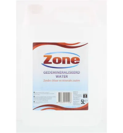 Zone Gedemineraliseerd water (5000 ml)