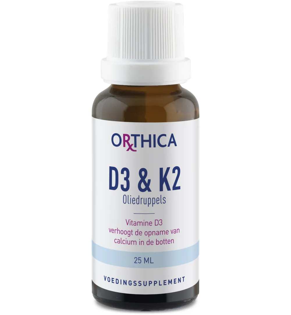 Orthica D3 & K2 oliedruppels (25 ml) - image 6