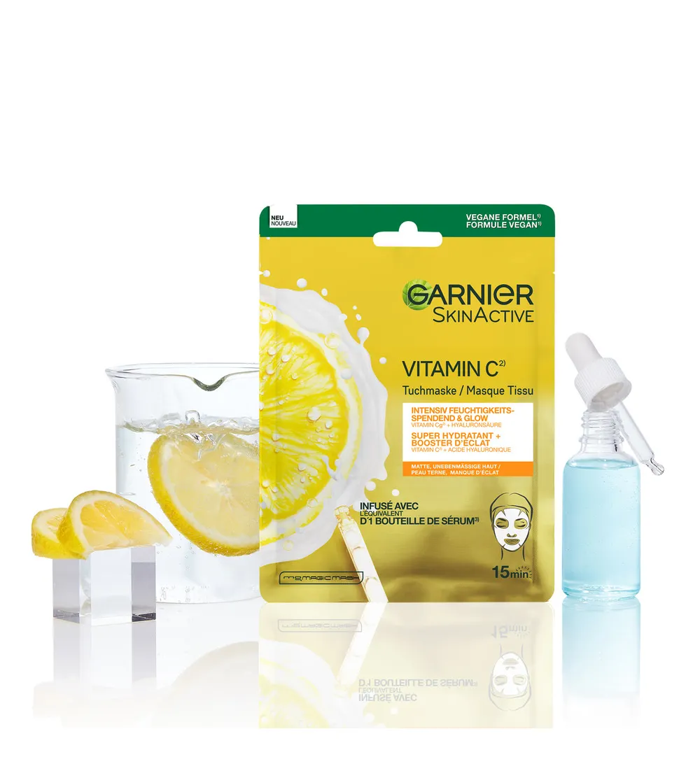 Garnier Skin Active Masker Tissues Vitamine C (28 gr)