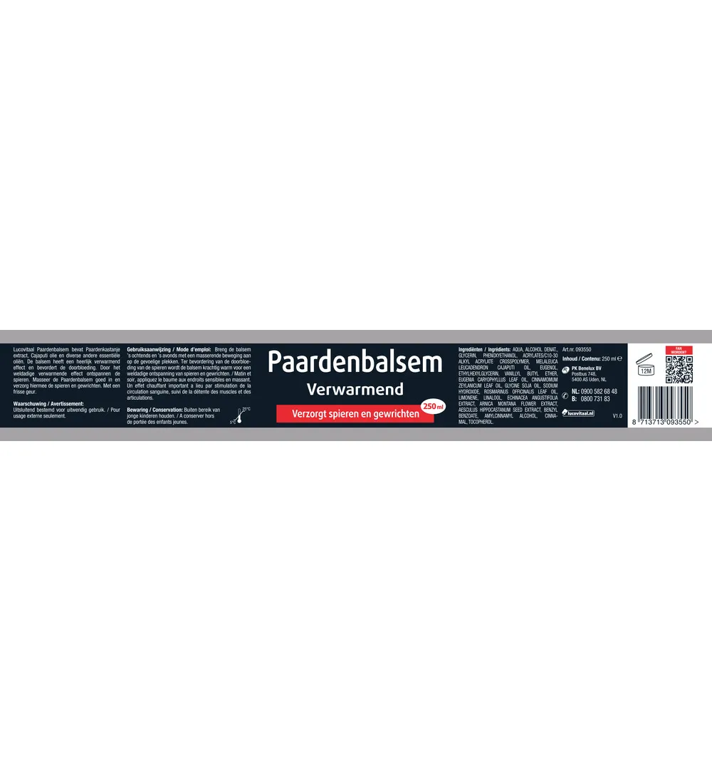 Lucovitaal Paardenbalsem (250 ml) - image 3