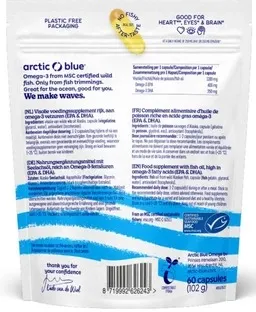 Arctic Blue Pure Alaska MSC Visolie (60 capsules)