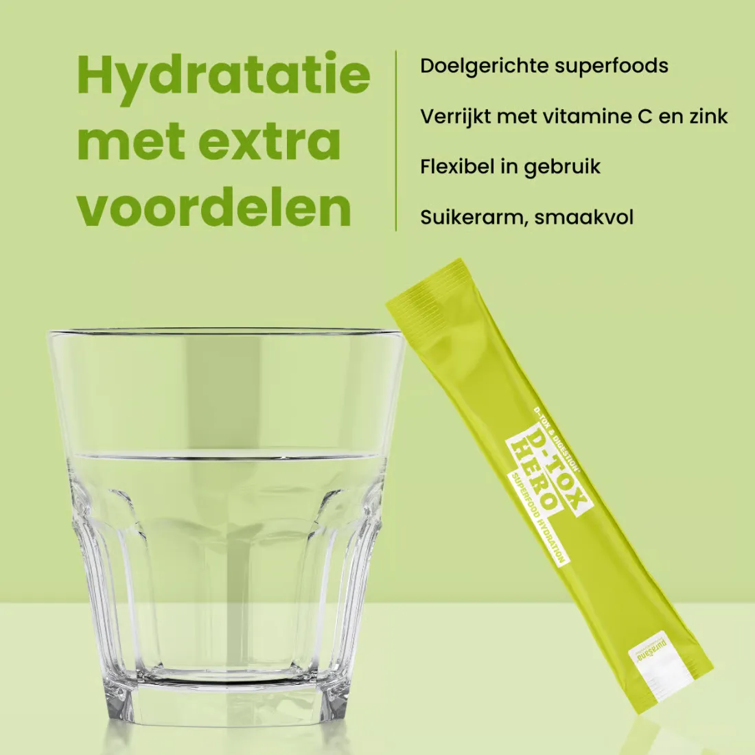 Purasana Hydration Superfoods D-Tox Hero (45 gr) - image 5