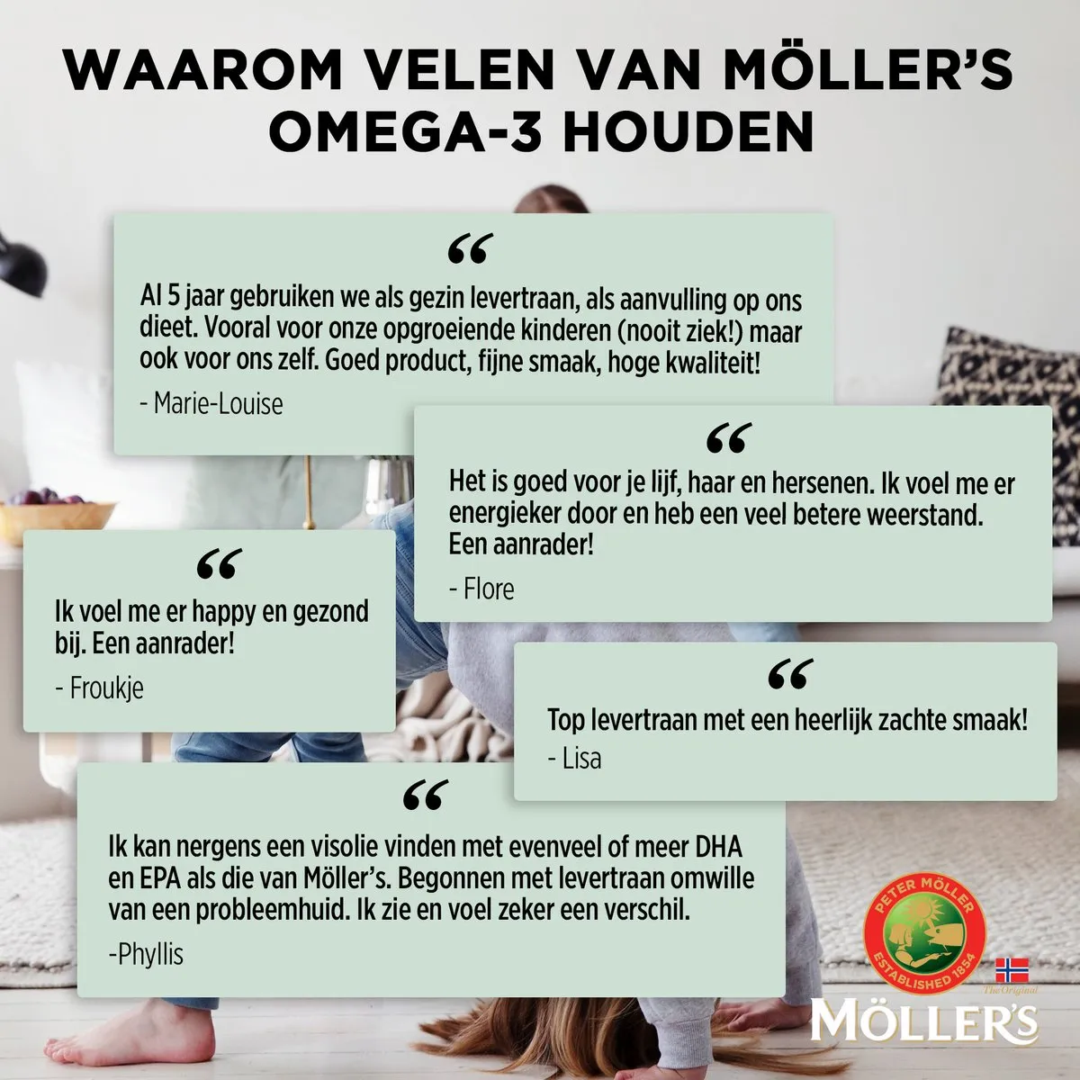 3x Mollers Omega-3 Levertraan Citroen (250 ml) - image 3