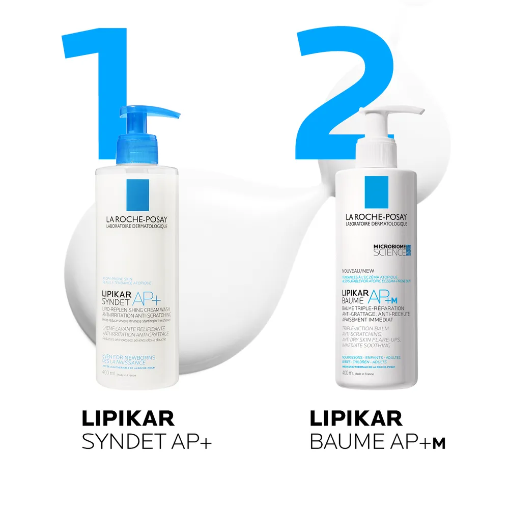 La Roche-Posay Lipikar Syndet Ap+ Lipid-replenishing Wash Cream (400 ml) - image 5