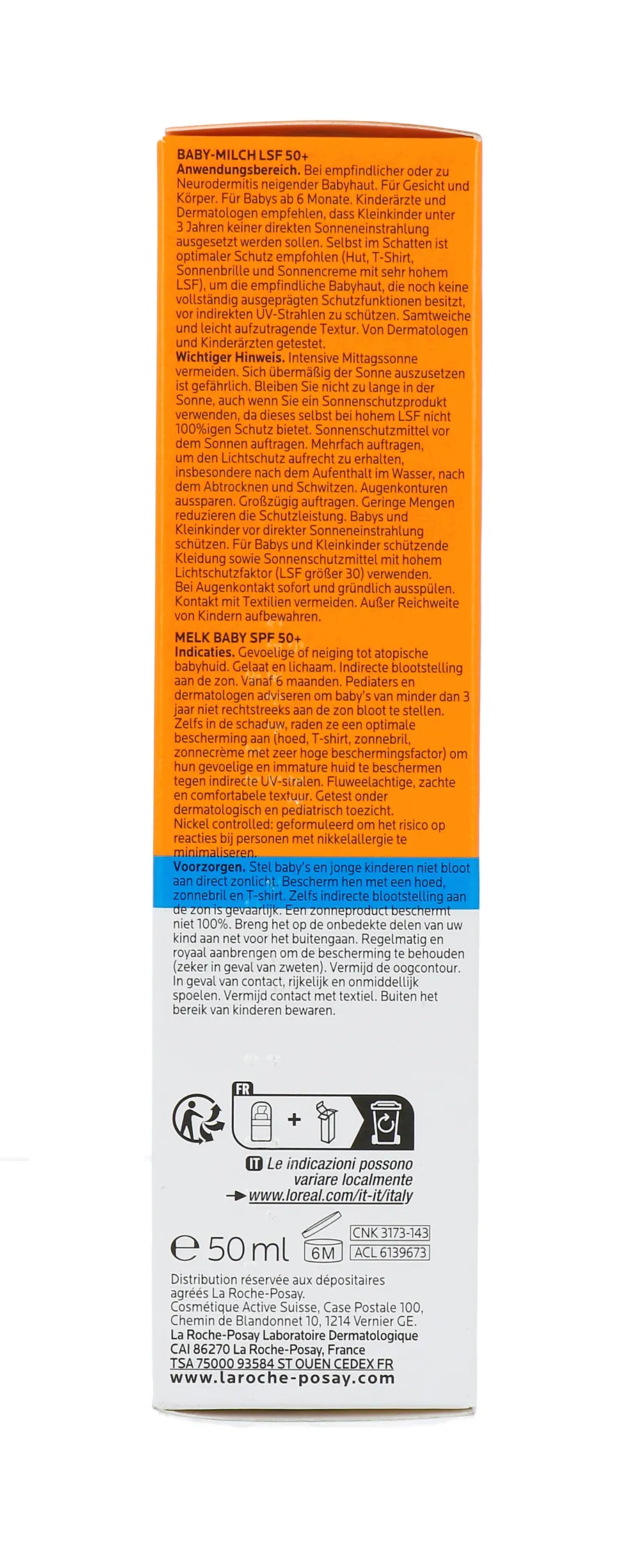 La Roche-Posay Anthelios Baby Lotion SPF50+ (50 ml)