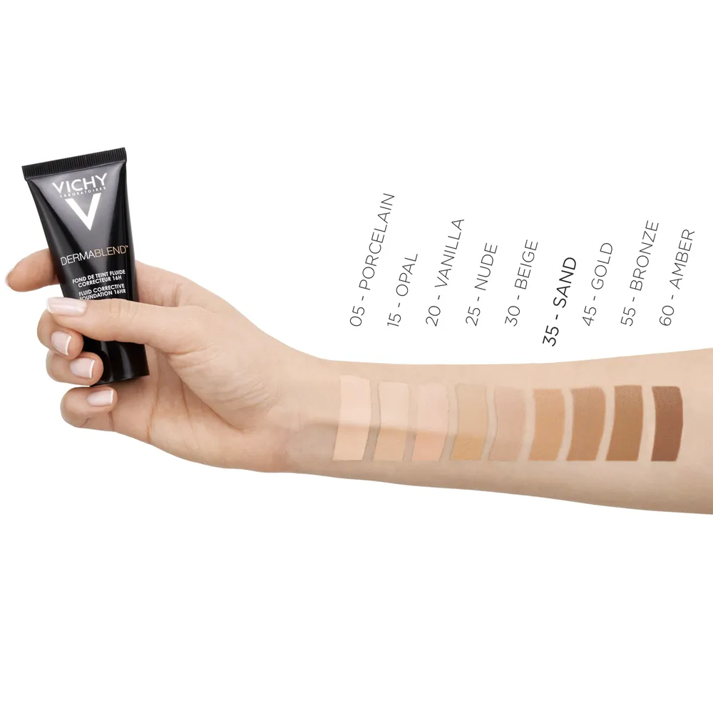 Vichy Dermablend Corrigerende Foundation 35 Sand (30 ml) - image 5