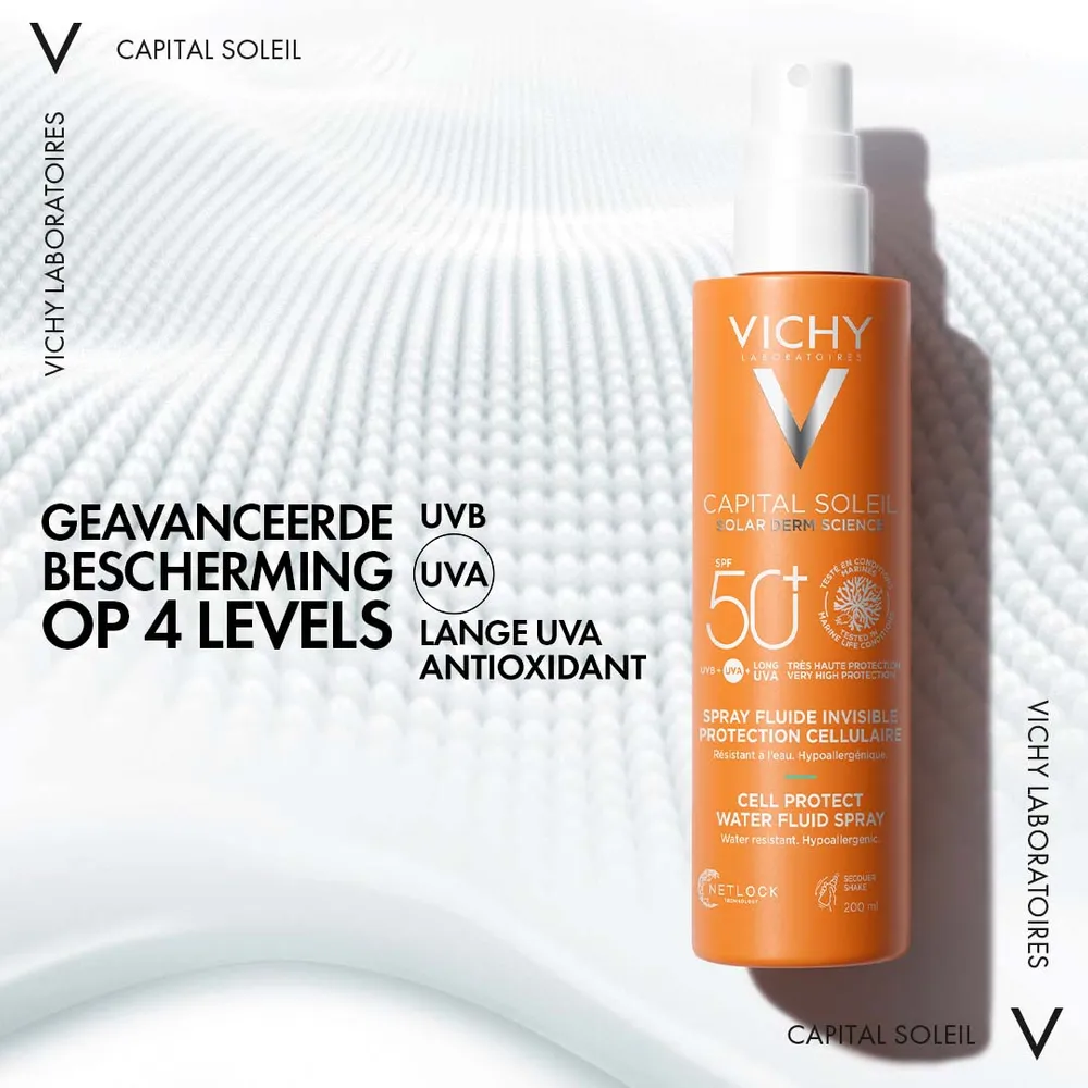 Vichy Capital Soleil Cell Protect Water Fluid Spray SPF30 (200 ml) - image 7