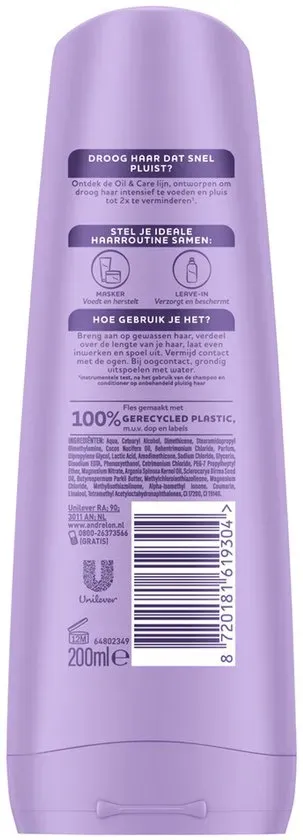 Andrelon Conditioner Oil & Care Voedend (200 ml)