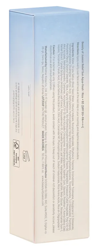 Beauty of Joseon Relief Sun Aqua Fresh SPF 50+ (50 ml) - image 2