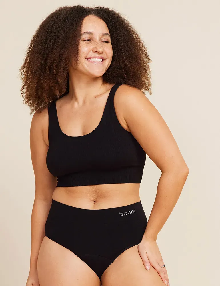 Boody Shaper Crop Bh Zwart M (1 stuk) - image 2