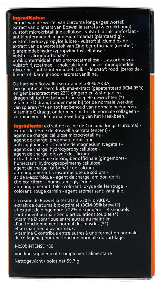 Ixx Intense Gewrichten Spieren Tabletten (60 capsules) - image 4