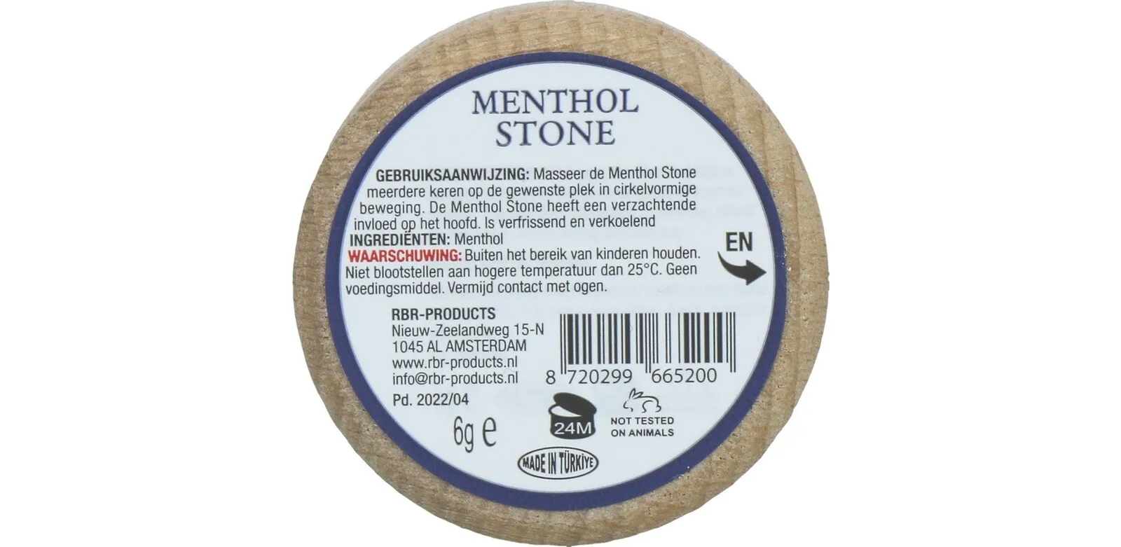 ML Producten Menthol Stone (1 stuk)