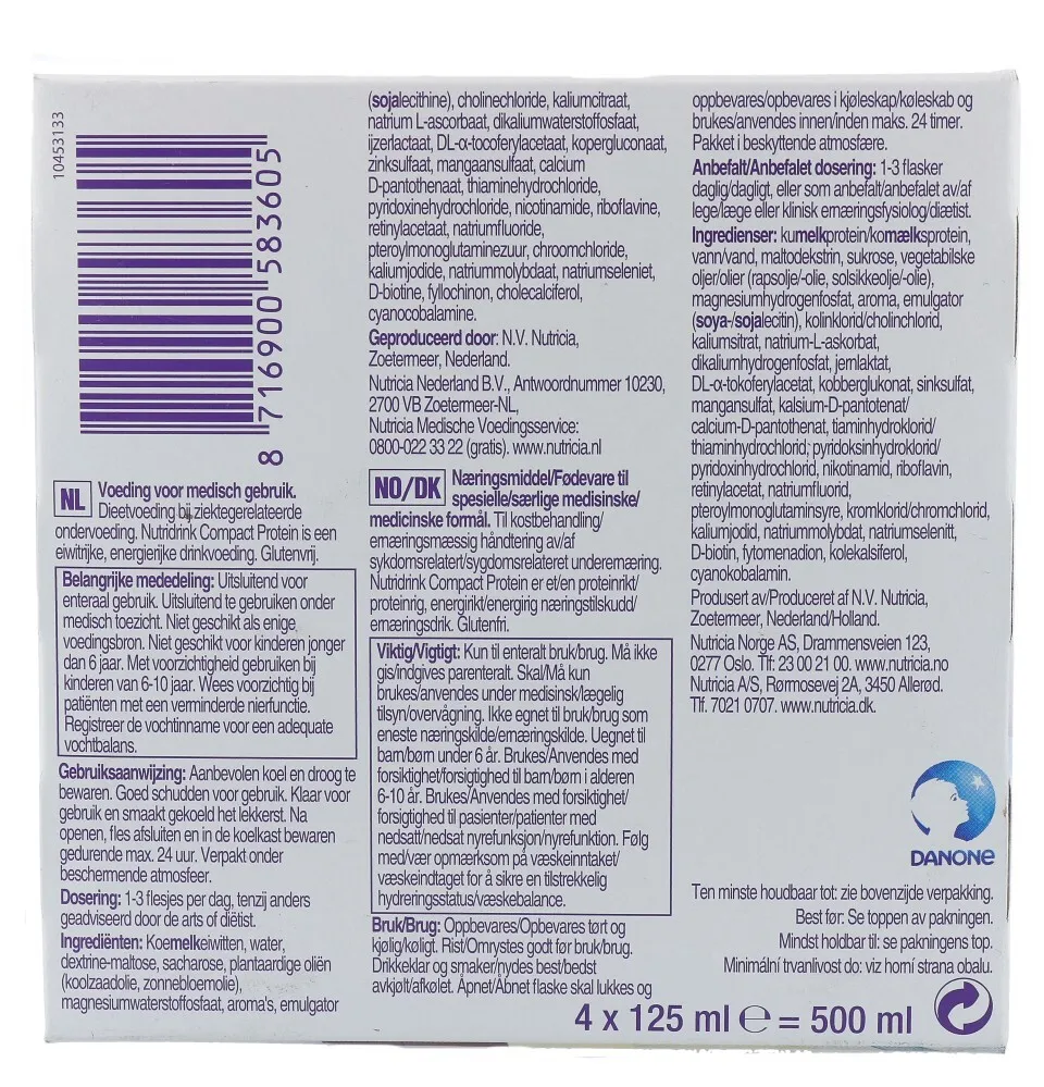 Nutridrink Compact Protein Cool Coconut (500 ml) - image 4
