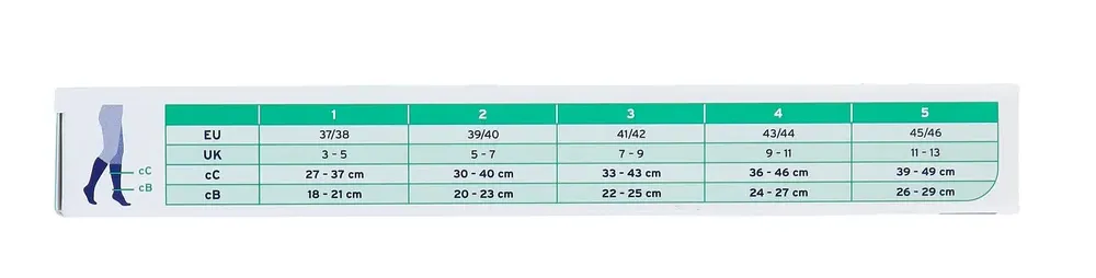Jobst Travel Socks Zwart 45-46 (1 paar) - image 3