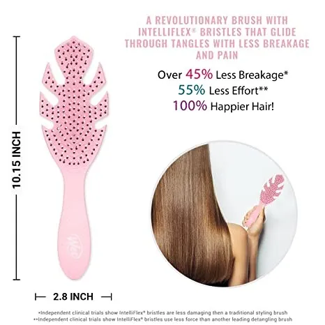 Wet Brush Go Green Detangler Pink (1 stuk) - image 4