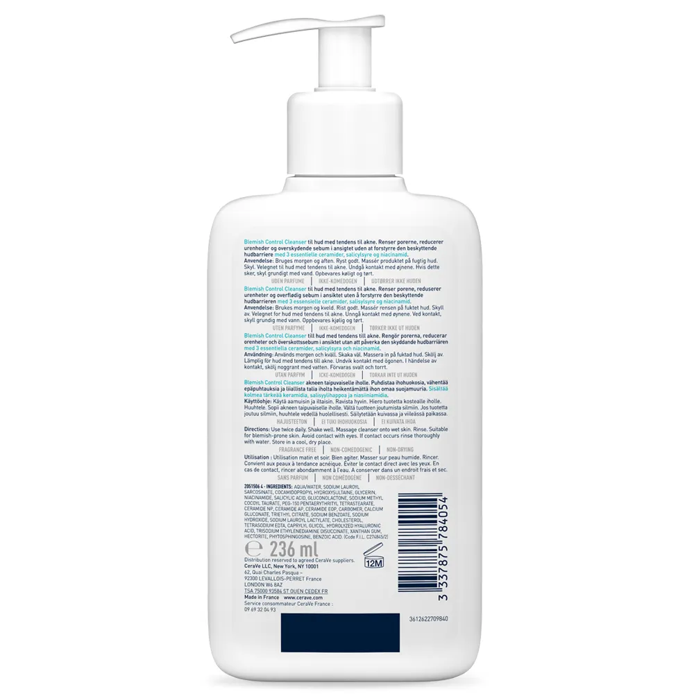 Cerave Anti-onzuiverheden Reinigingsgel (236 ml)