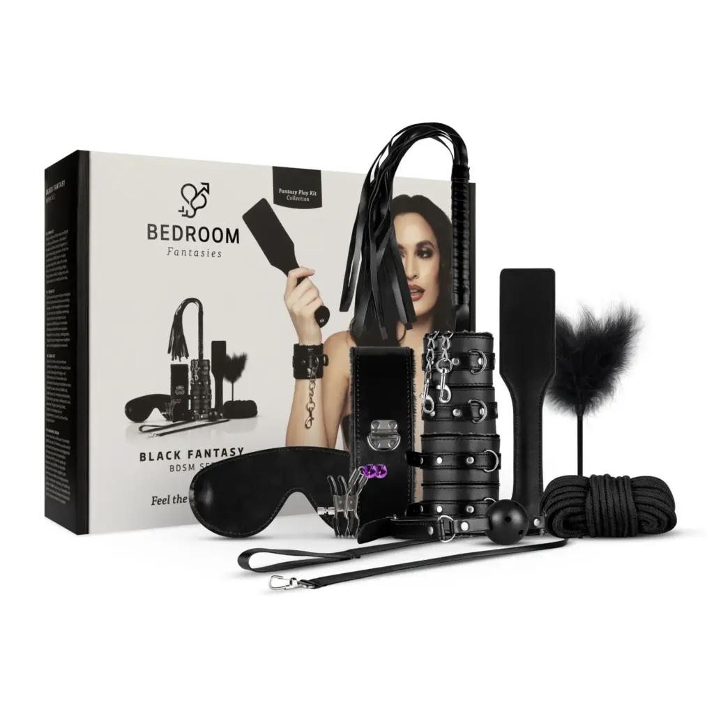 Secret Pleasure Chest X Bedroom Fantasies - Black Fantasy (1 set)