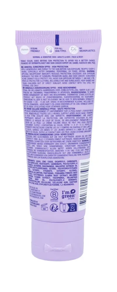Tenue Soleil Mineral Sunscreen SPF 50 (30 ml)