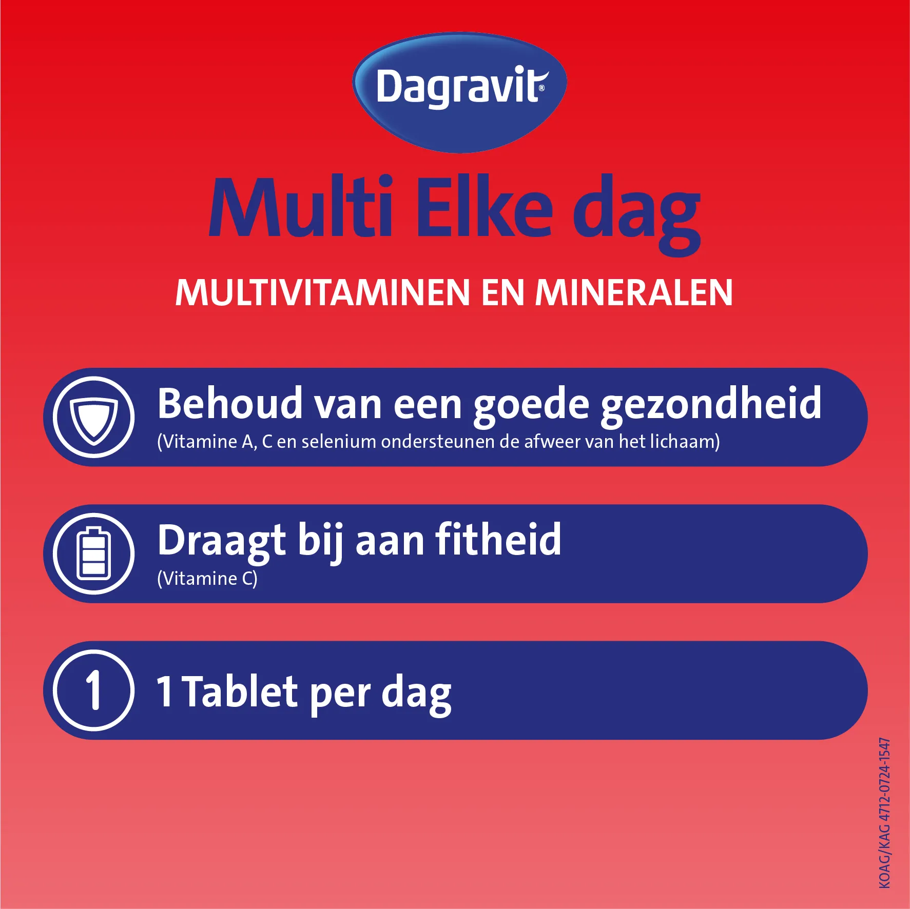 Dagravit Multi Elke Dag (60 tabletten)