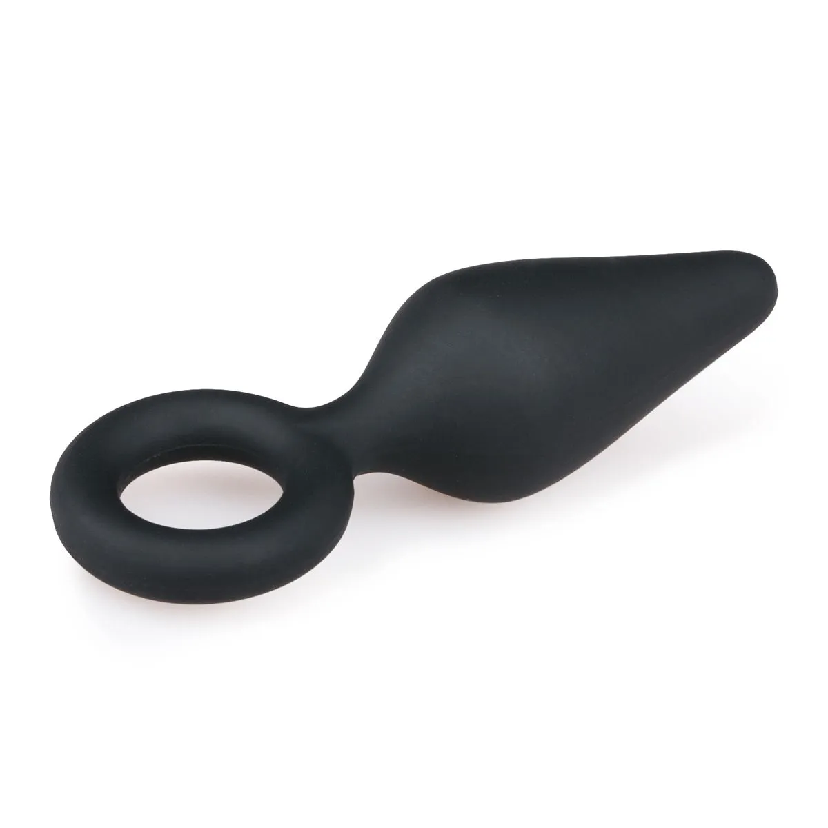 Easytoys Anal Collection - Buttplug with Pull Ring Small Zwart (1 stuk) - image 3
