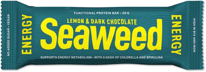 Seaweed & Friend Seaweed Protein Bar Energy Lime (50 gr)