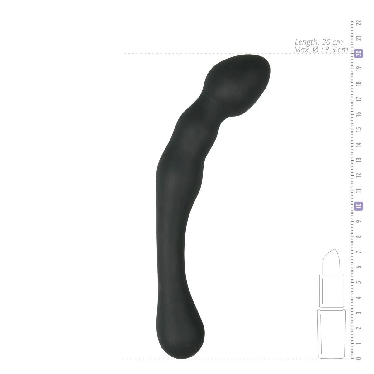 Easytoys Anal Collection - Anal Probe Prostate Dildo No 1 Zwart (1 stuk)